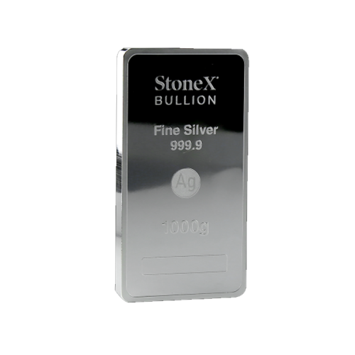 StoneX silver coin bar 1 kilo