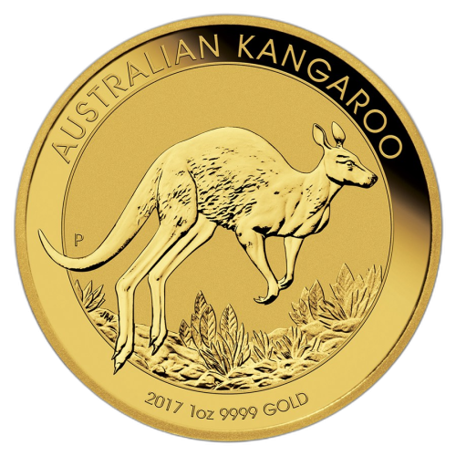 1 troy ounce gold Kangaroo 2016 front