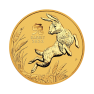 1/2 troy ounce gouden munt Lunar 2023 voorkant