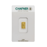 Gold bar 1 grams C. Hafner front