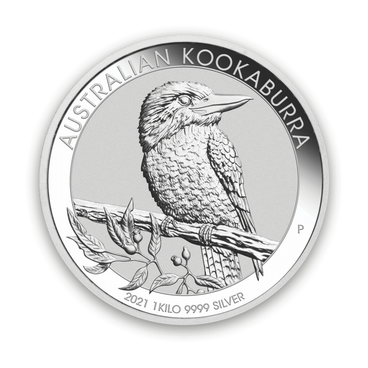 1 kg Kookaburra 2021 silver