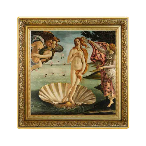 1 troy ounce zilveren munt Treasures of World Painting - The Birth of Venus 2023 voorkant