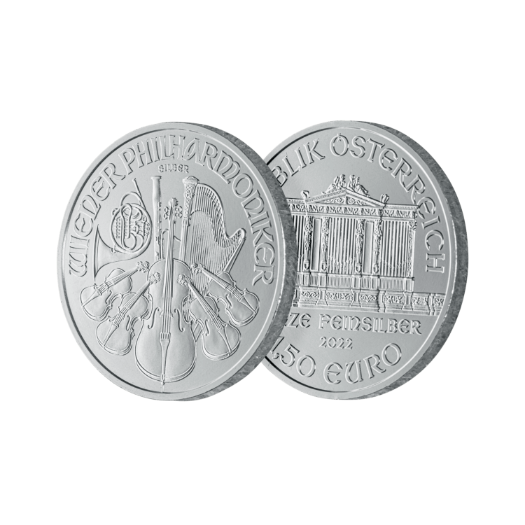 Silver Philharmonic coin