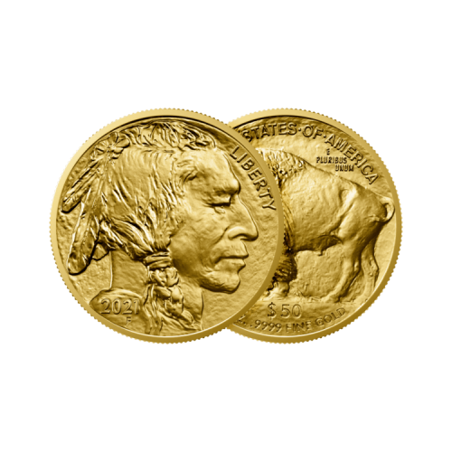 1 troy ounce gouden American Buffalo munt 2024 voorkant