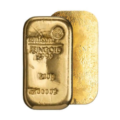 500 grams gold bar front