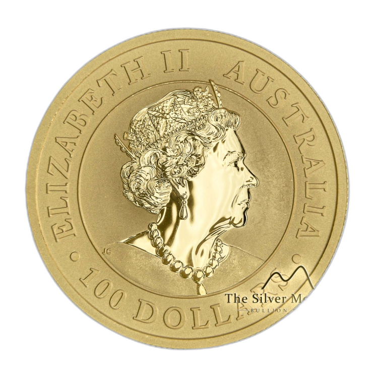 1 Troy ounce gouden munt Kangaroo 2020 perspectief 2