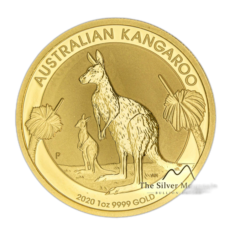 1 Troy ounce gouden munt Kangaroo 2020 perspectief 4