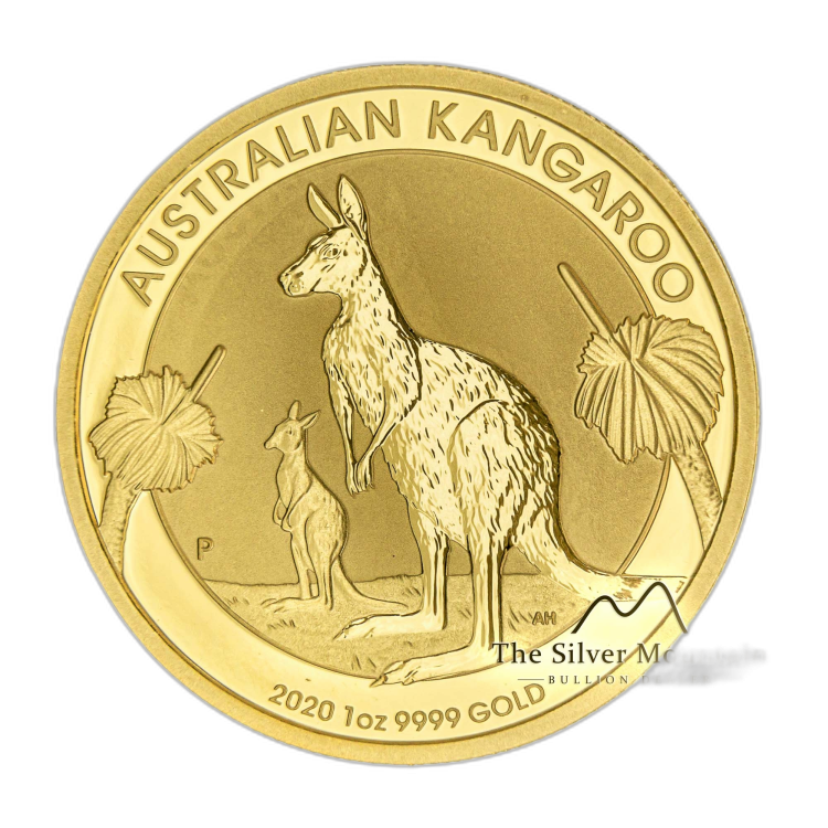 1 Troy ounce gouden munt Kangaroo 2020 perspectief 7