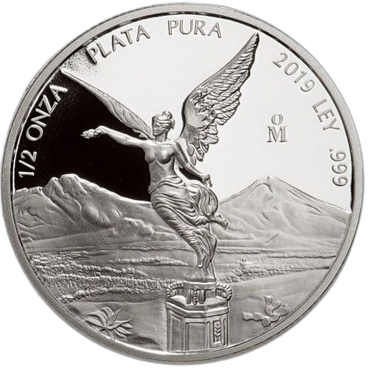1.90 Troy ounce zilveren munten set Mexican Libertad perspectief 2