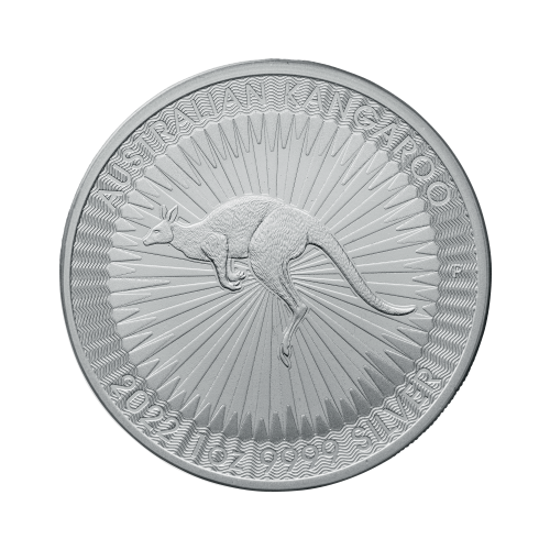 1 troy ounce zilveren Kangaroo munt voorgaande jaargangen voorkant
