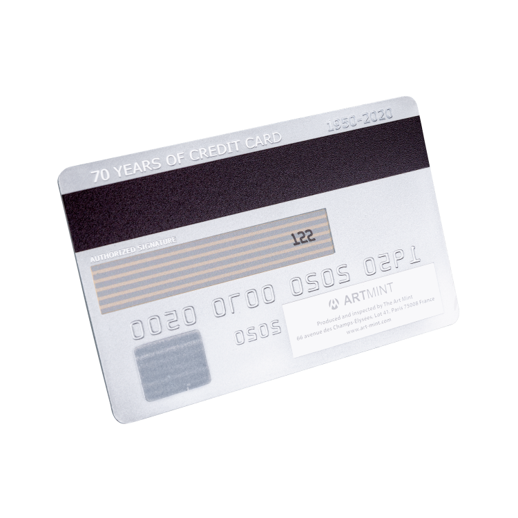 1,5 troy ounce zilveren credit card munt 2020 perspectief 3