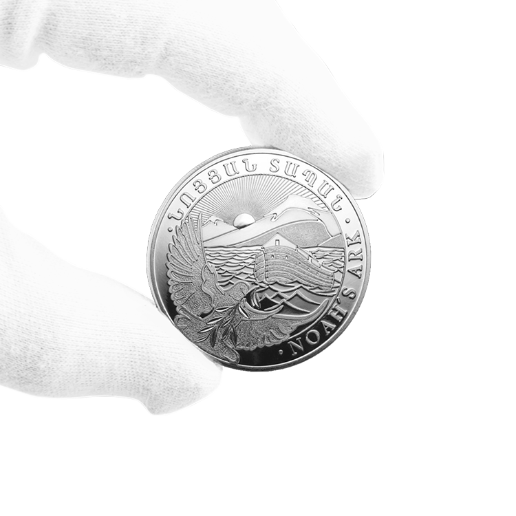 1/2 troy ounce zilveren munt Noah's Ark 2023 perspectief 2