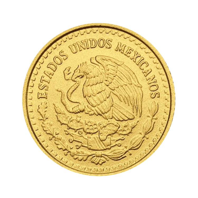 1/10 troy ounce gouden munt Mexican Libertad 2023 achterkant