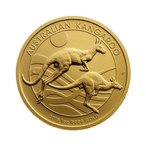 1 troy ounce gold Kangaroo front