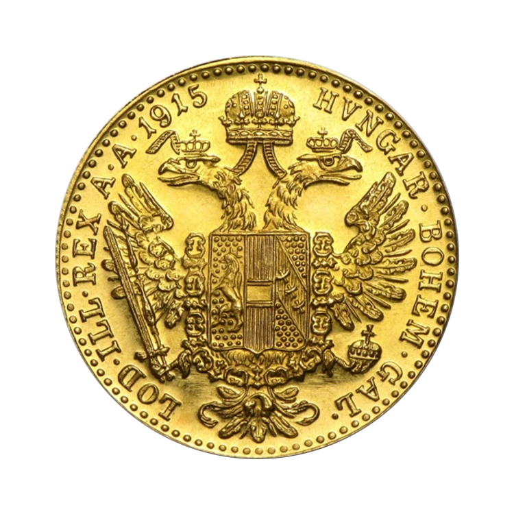 Oostenrijkse gouden munt 1 dukaat voorkant