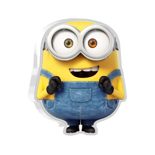 1 troy ounce silver coin Minion Bob 2021 Proof front