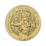 1 troy ounce gouden Morgan Le Fay munt 2024 voorkant