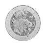 10 troy ounce silver coin Tudor Beasts Seymour Unicorn 2024 Proof front