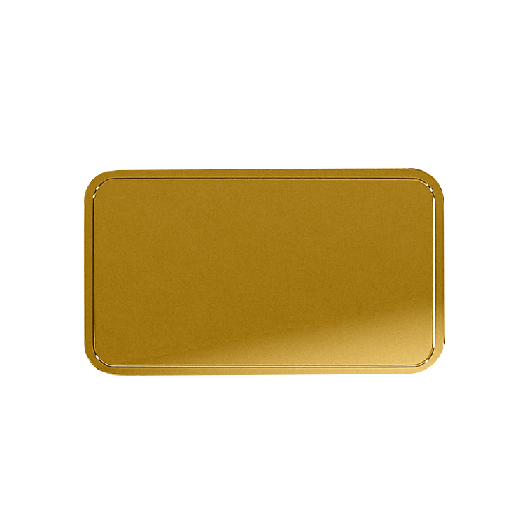 Reverse 1 oz gold bar Umicore