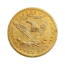 Gouden American Eagle munt 10 Dollar Liberty head voorkant