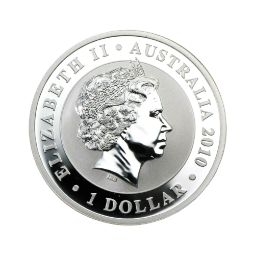 1 Troy ounce zilveren munt Koala 2010 voorkant