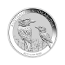 Zilveren Kookaburra munt 1 troy ounce zilver 2017 voorkant