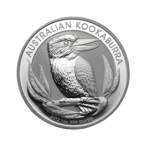 2012 - Silver coin Kookaburra 1 troy ounce front