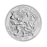 1 troy ounce zilveren munt Beowulf en Grendel 2024 voorkant