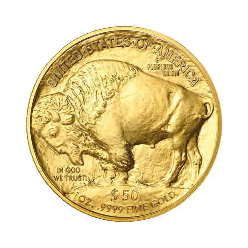 1 troy ounce gouden American Buffalo munt voorkant