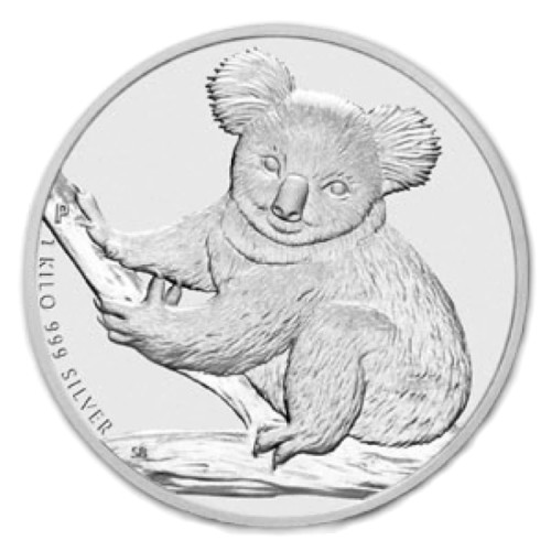 1 Kilo Koala zilver munt 2009 front