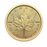 1/2 troy ounce gouden Maple Leaf munt 2024 voorkant