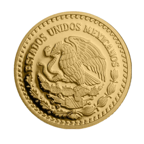 1/2 troy ounce gouden munt Mexican Libertad 2024 proof voorkant