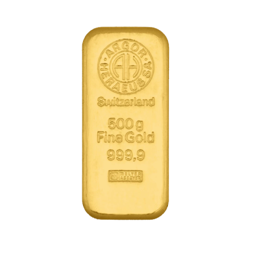 500 gram gold bar