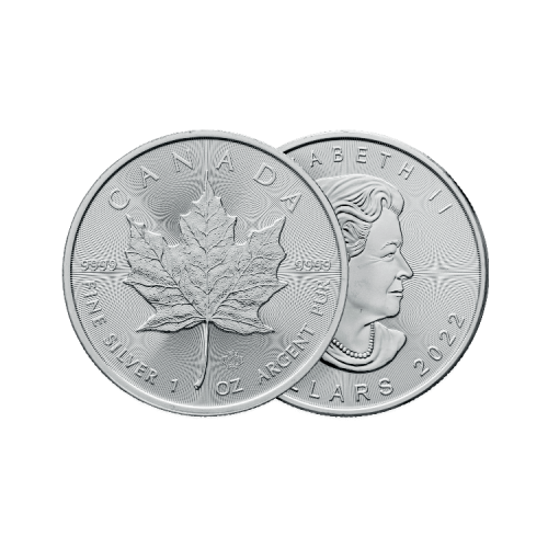 1 troy ounce zilveren Maple Leaf munt 2023