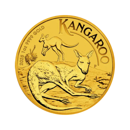 Voorzijde gouden Kangaroo 2025