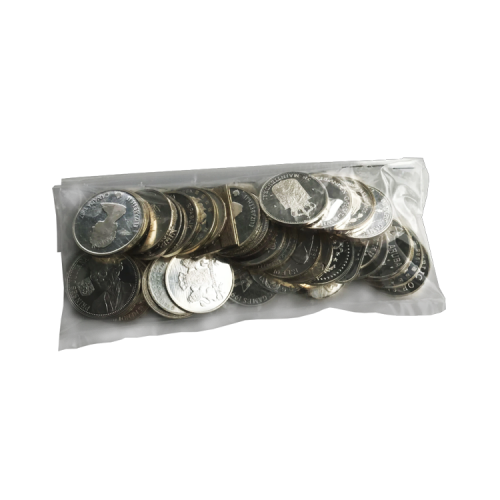 Bag of 1 kilo silver coins