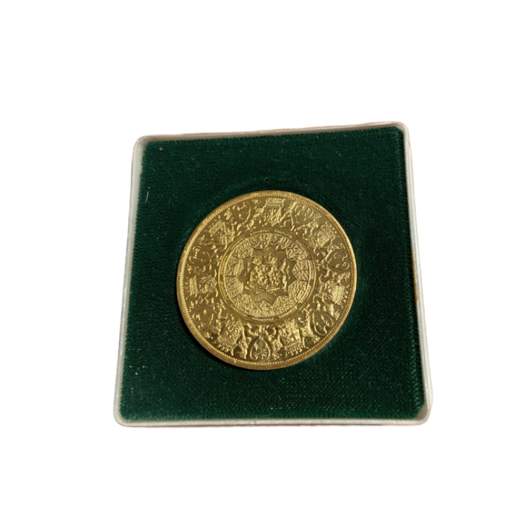 Gold medal Willem van Oranje 1964 back