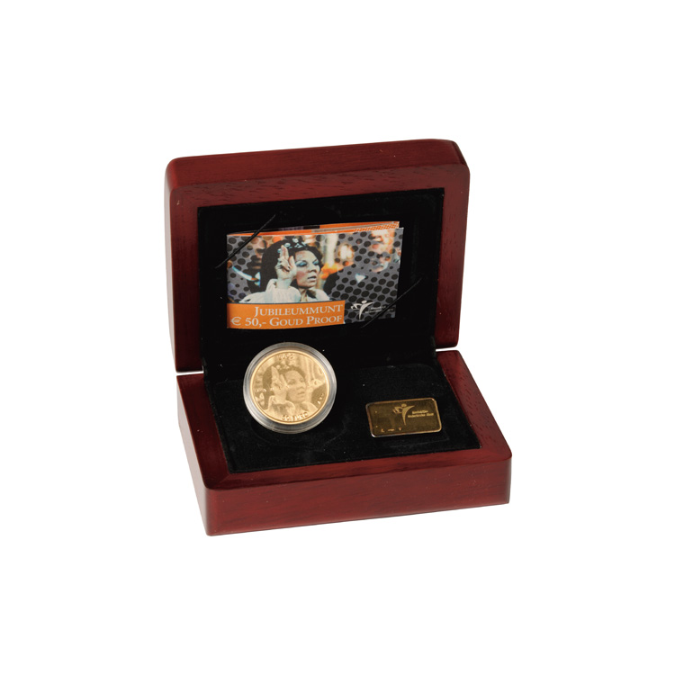 Gouden munt 50 euro 2005 voorkant