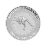 Voorkant 1 troy ounce zilveren Kangaroo 2025 munt