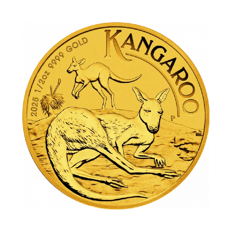 1/2 oz gouden Kangaroo 2025