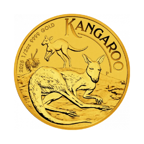 1/2 oz gouden Kangaroo 2025