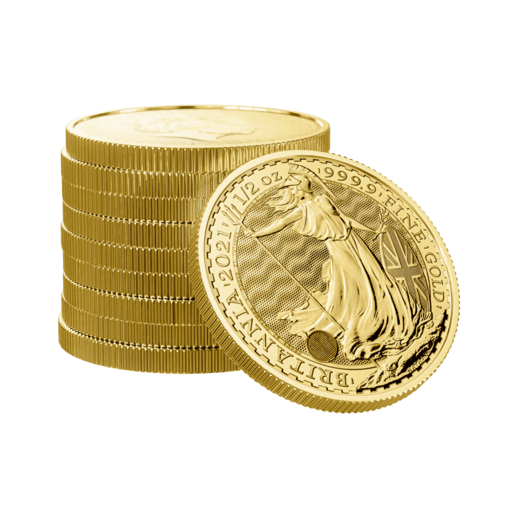 1/2 oz gold Britannia