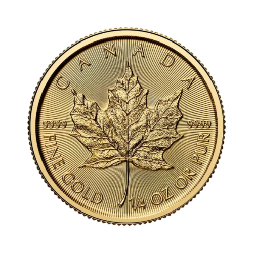 Maple Leaf 1/4 troy ounce gold