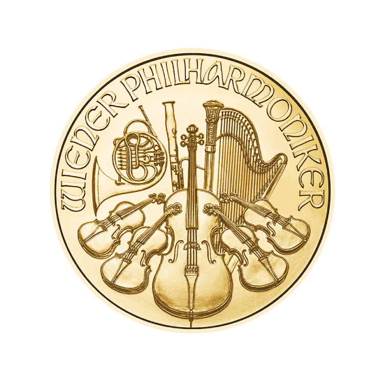 1/4 oz Philharmoniker munt