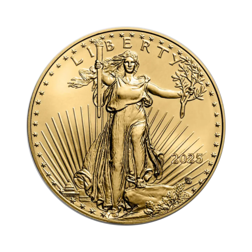 Gouden American Eagle 2025 voorkant