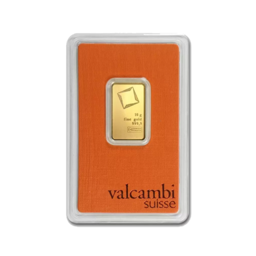 Valcambi Suisse 10 gram gold bar