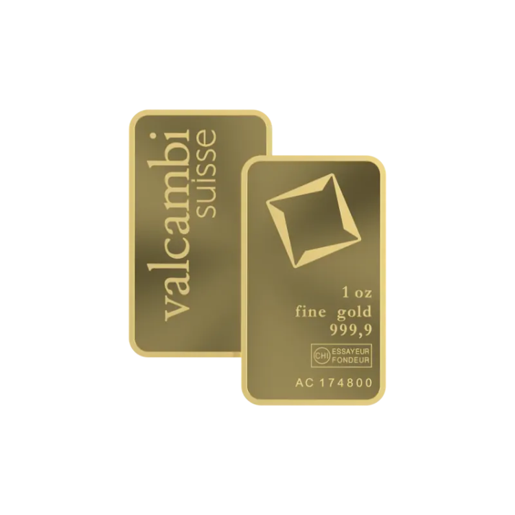 VALCAMBI 1 OZ GOLD BAR