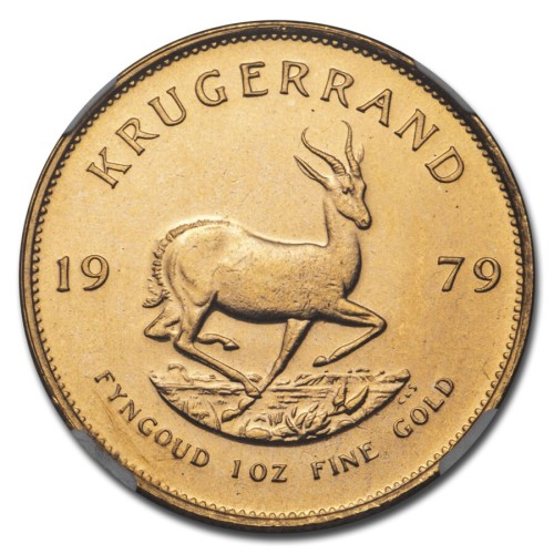 1 Troy ounce gouden munt Krugerrand Proof voorkant
