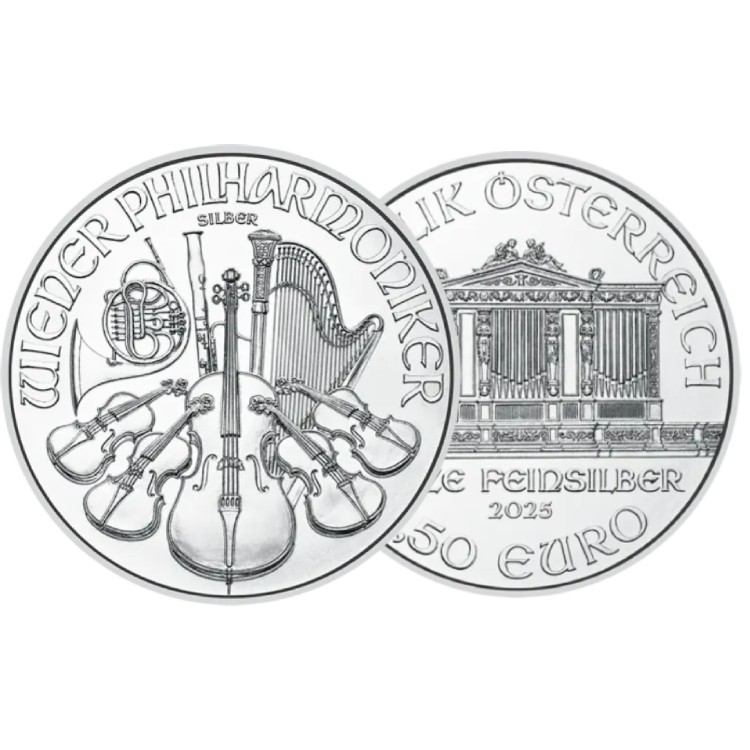 Design Wiener Philharmoniker munt 2025