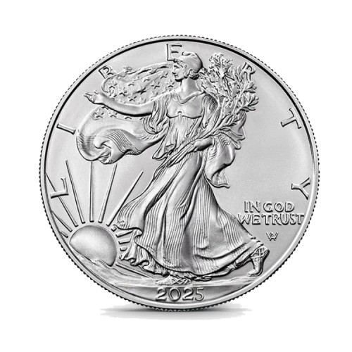 1 oz American Silver Eagle obverse